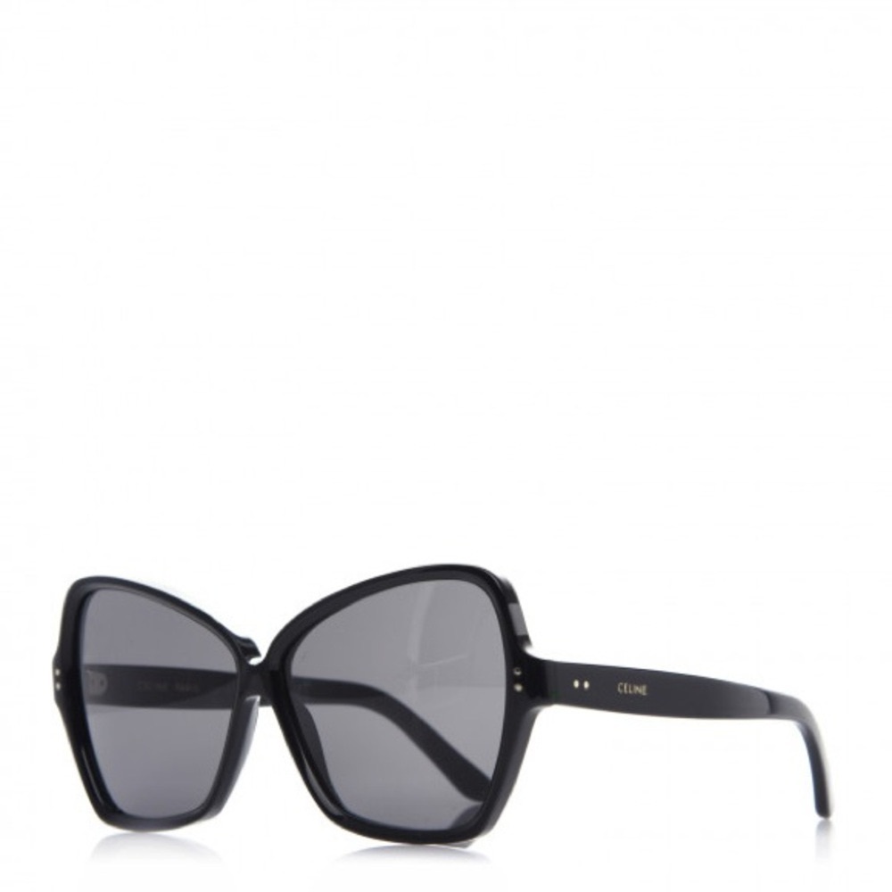 Celine Black Oversized Butterfly Sunglasses